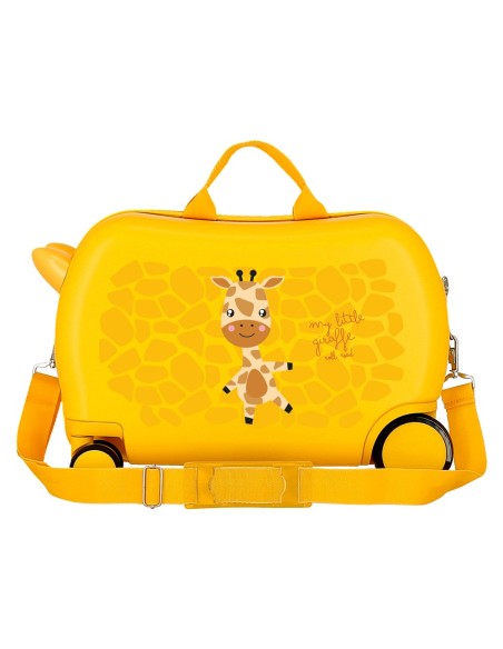 MALETA INFANTIL 45CM. ROLL ROAD HAPPY PETS GIRAFFE